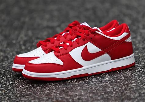 red black white nike dunks|white black university red dunk.